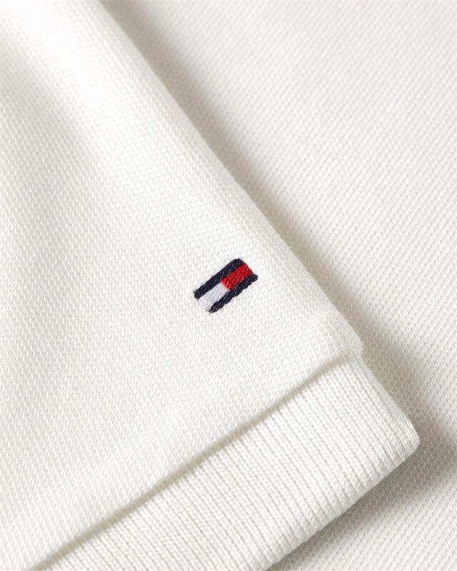 LYOCELL TIPPING OPEN SS POLO Kadın Beyaz Polo - WW0WW46512