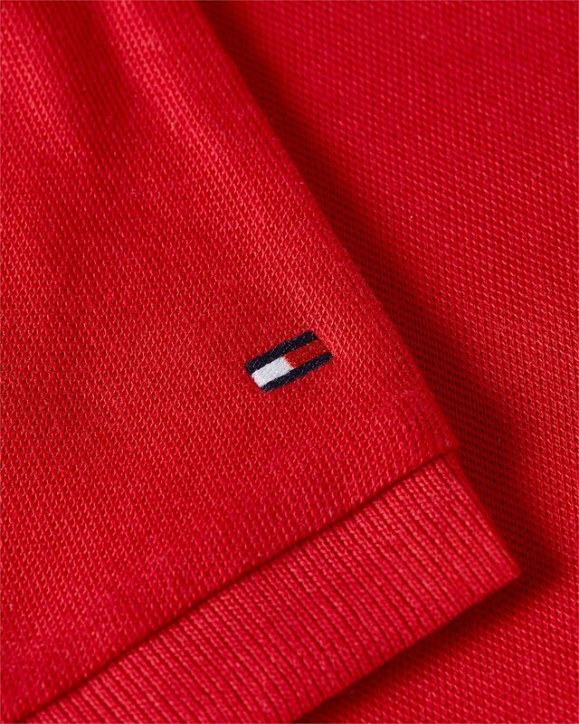 LYOCELL TIPPING OPEN SS POLO Kadın Kırmızı Polo - WW0WW46512