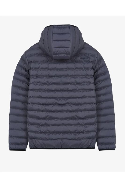 M Essential Hooded Jacket Erkek Koyu Gri Ceket - S202063