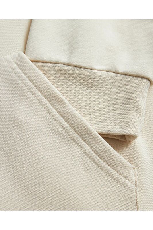 M Essential Hoodie Sweatshirt Erkek Beyaz Sweatshirt - SKS242110
