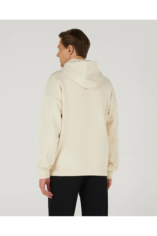 M Essential Hoodie Sweatshirt Erkek Beyaz Sweatshirt - SKS242110