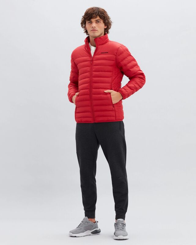 M ESSential Turtle Neck Jacket Erkek Kırmızı Mont - S202721