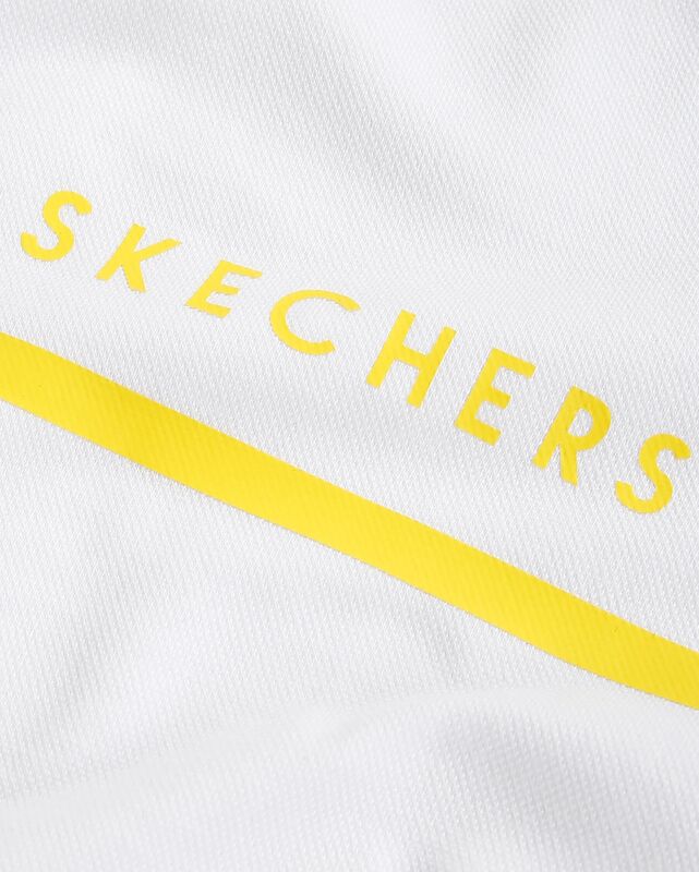 M Graphic Tee Chest Printed Pique T-Shirt Erkek Beyaz T-Shirt - S221052