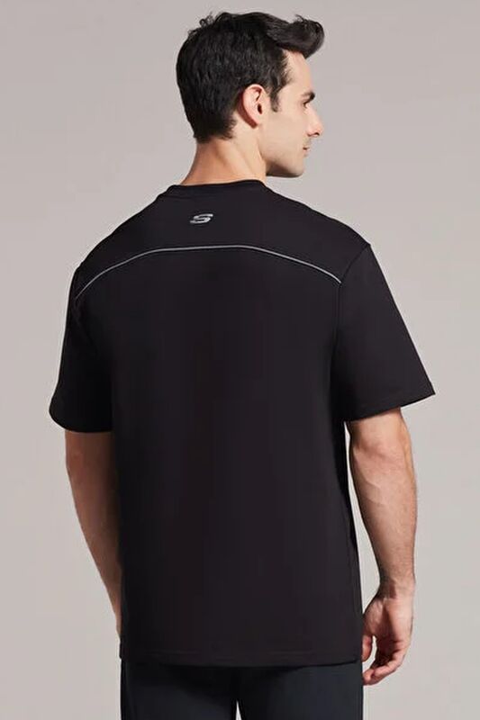 Graphic T-Shirt M Short Sleeve Erkek Siyah Grafik Tişört - S231094