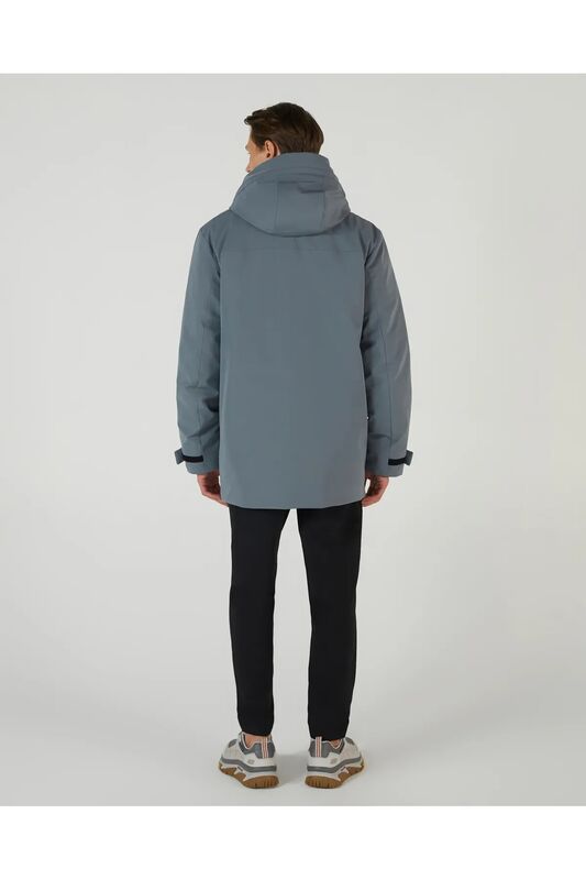 M Outerwear Coated Jacket Erkek Gri Ceket - SKS242049