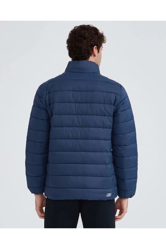 M Outerwear Padded Jacket Erkek Koyu Mavi Ceket - S231242