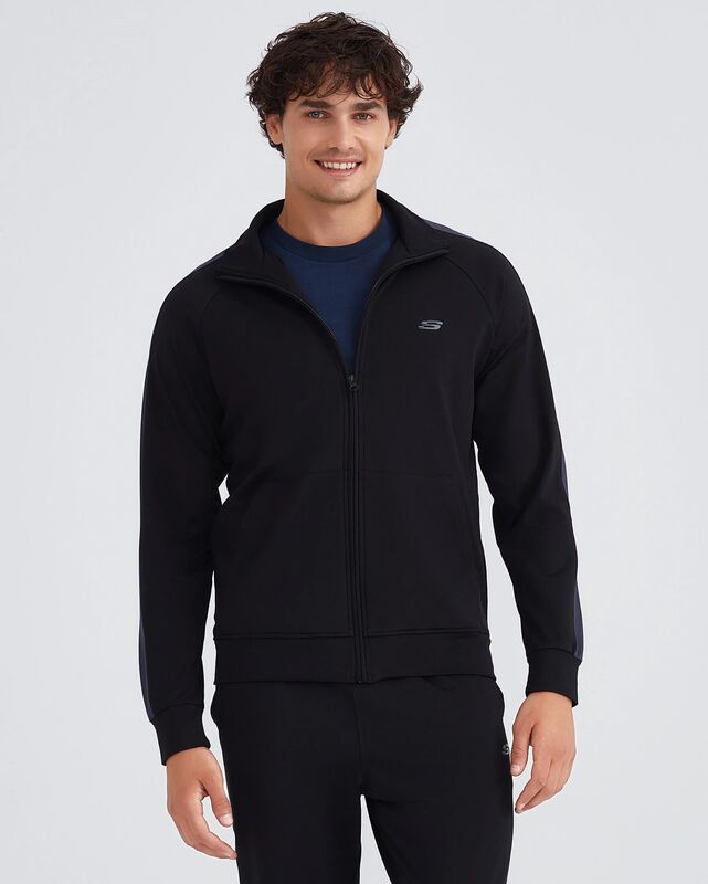 Skechers - M Performance Coll. Suit Track Suit Erkek Siyah Eşofman Takımı - S212165-001