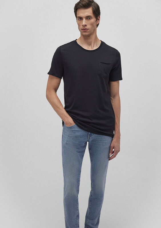 M062772-20843 Erkek Siyah T-Shirt - M062772