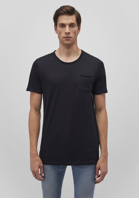 M062772-20843 Erkek Siyah T-Shirt - M062772