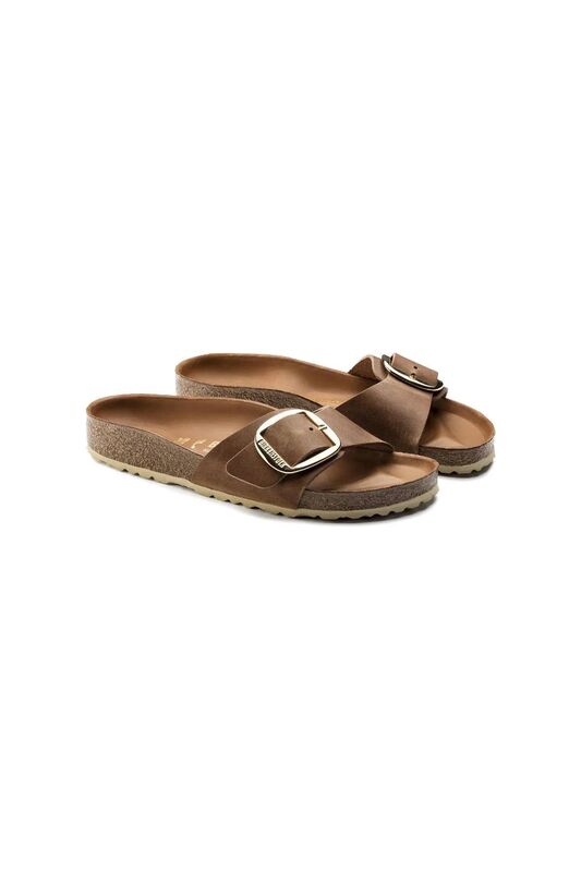 MADRID BIG BUCKLE LEOI Kadın Kahverengi Terlik - 1006525