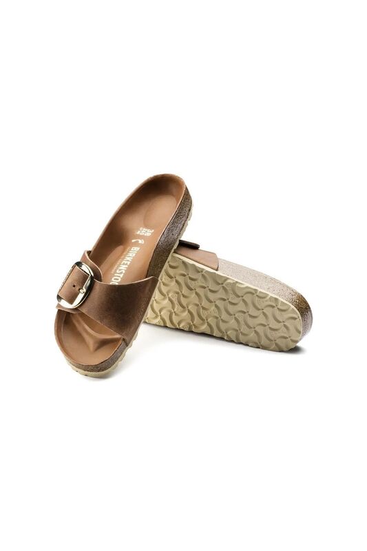 MADRID BIG BUCKLE LEOI Kadın Kahverengi Terlik - 1006525