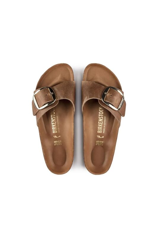 MADRID BIG BUCKLE LEOI Kadın Kahverengi Terlik - 1006525