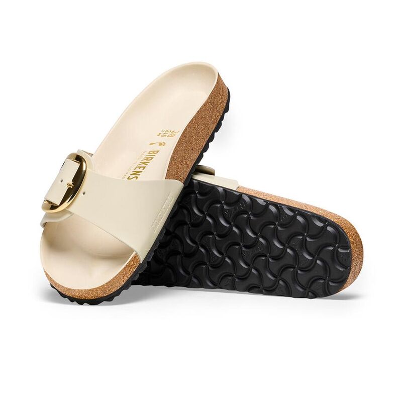 MADRID BIG BUCKLE NL HIGH SHINE Kadın ECRU Terlik - 1025298