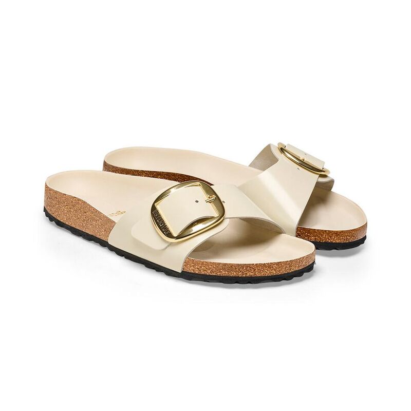 MADRID BIG BUCKLE NL HIGH SHINE Kadın ECRU Terlik - 1025298