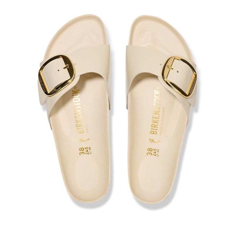 MADRID BIG BUCKLE NL HIGH SHINE Kadın ECRU Terlik - 1025298