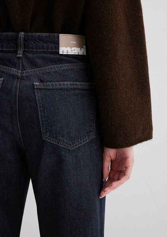 MALIBU Kadın Lacivert Denim Pantolon - M1010152