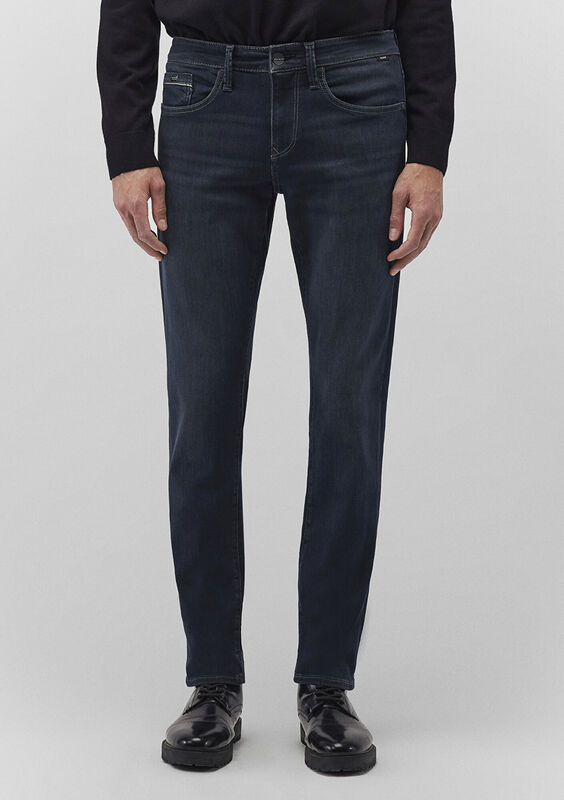 MARCUS Erkek Koyu Mavi Denim Pantolon - M00351