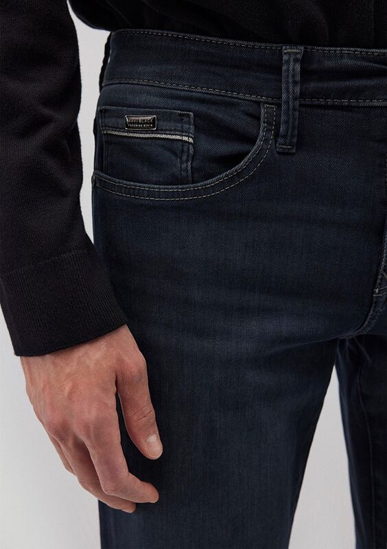MARCUS Erkek Koyu Mavi Denim Pantolon - M00351