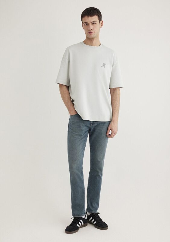 MARCUS Erkek Mavi Denim Pantolon - M00351