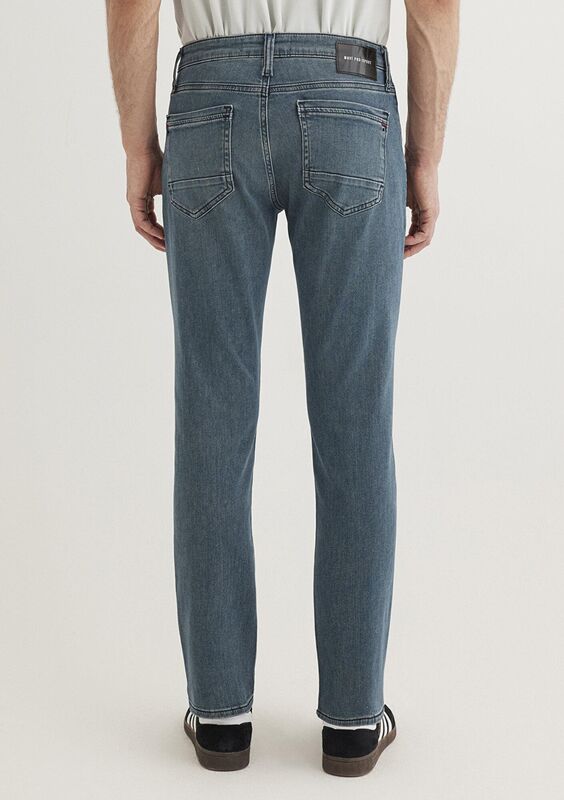 MARCUS Erkek Mavi Denim Pantolon - M00351