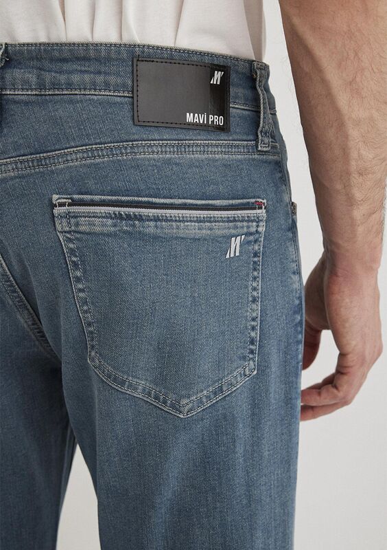 MARTIN Erkek Mavi Denim Pantolon - M00378