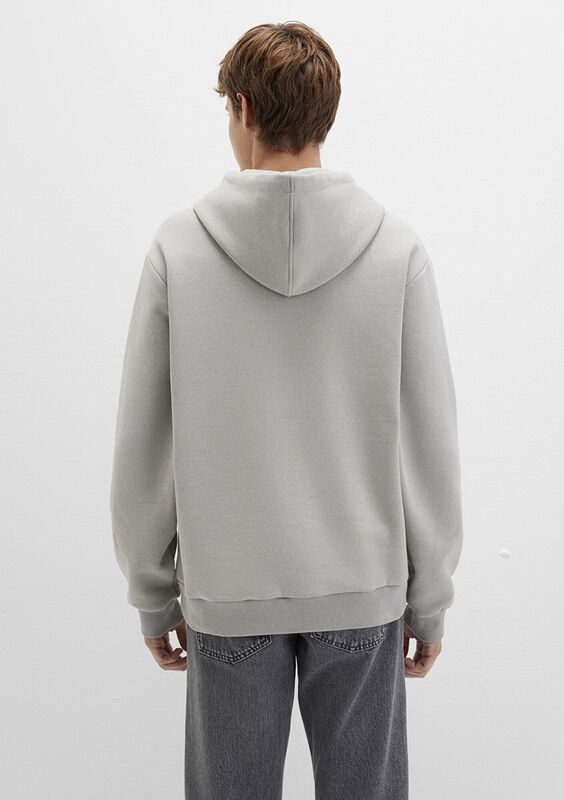 MAVİ BASKILI SWEATSHIRT Erkek Gri Sweatshirt - M0S10199