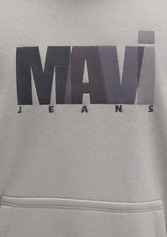MAVİ BASKILI SWEATSHIRT Erkek Gri Sweatshirt - M0S10199