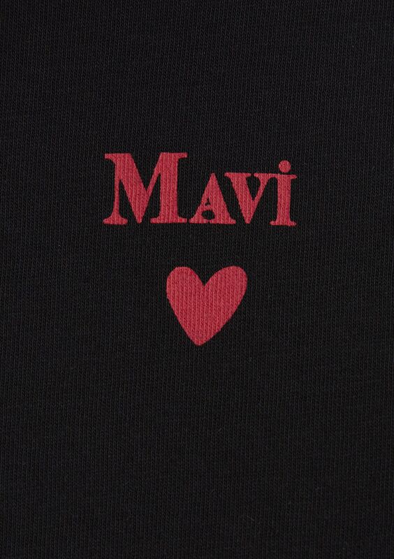 MAVI BASKILI TISÖRT Kadın Siyah Basic T-Shirt - M1601185