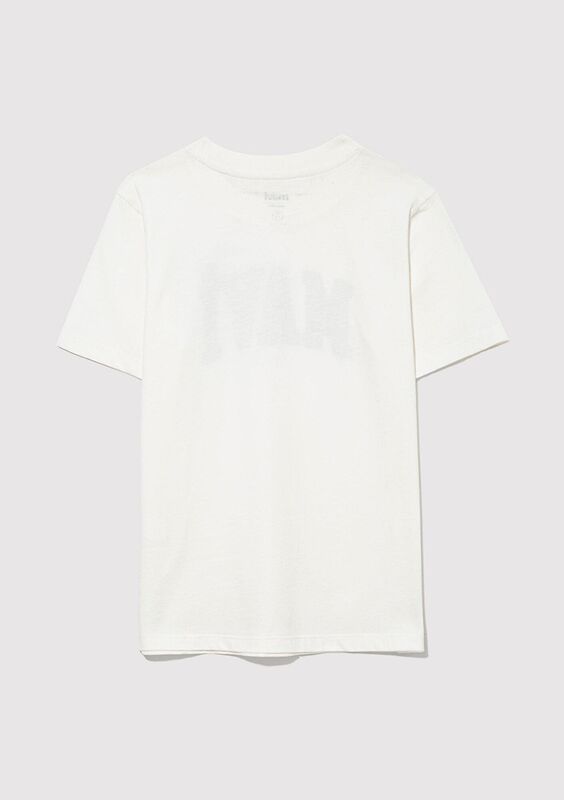 MAVİ LOGO BASKILI TİŞÖRT Erkek Çocuk Beyaz T-Shirt - M6610030