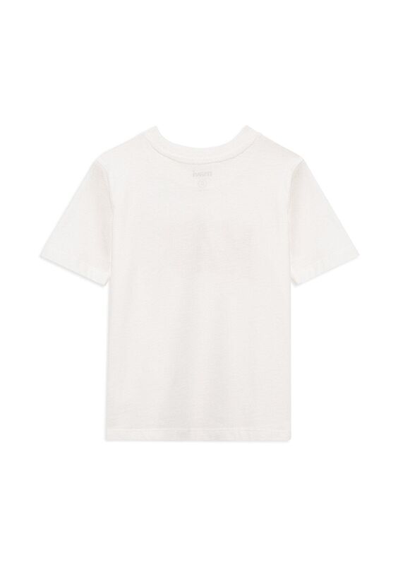 MAVİ LOGO TİŞÖRT Kız Çocuk Beyaz T-Shirt - M7610109
