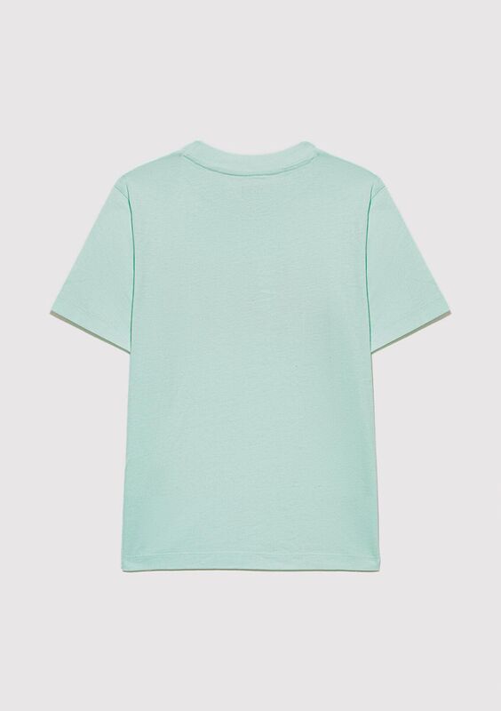MAVİ LOGO TİŞÖRT Kız Çocuk Mavi T-Shirt - M7610109
