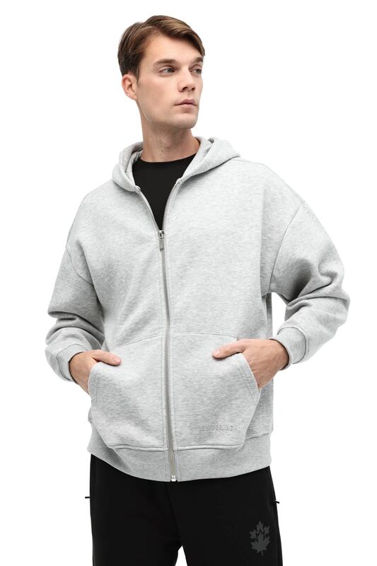 Lumberjack - MB ROS 18HS112 5PR Erkek Gri Sweatshirt - 102026351