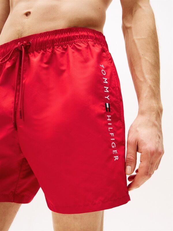 MEDIUM DRAWSTRING Erkek Kırmızı Deniz Şortu - UM0UM03258