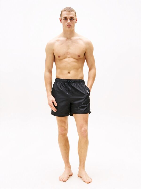 MEDIUM DRAWSTRING Erkek Siyah Deniz Şortu - UM0UM03258
