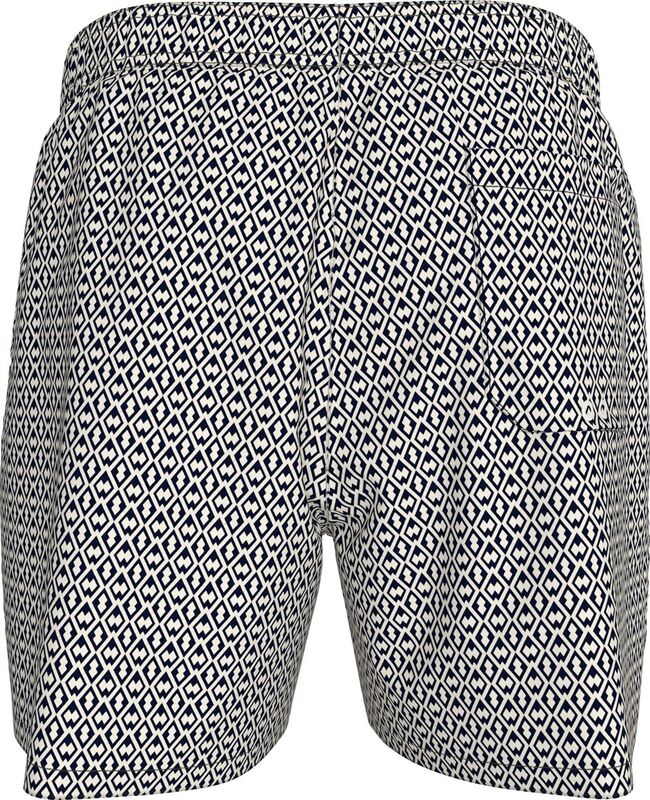 MEDIUM DRAWSTRING PRINT Erkek Bej Deniz Şortu - UM0UM03491