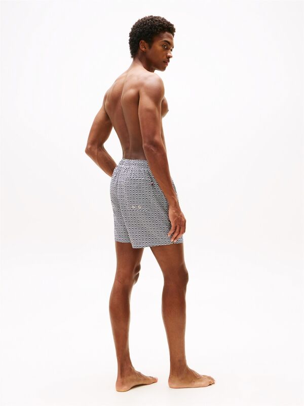 MEDIUM DRAWSTRING PRINT Erkek Bej Deniz Şortu - UM0UM03491