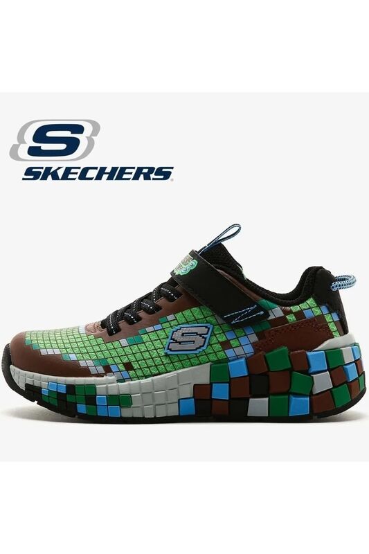 Skechers - Mega-Craft 3.0 Erkek Çocuk Kahverengi Spor Ayakkabı - 402182L