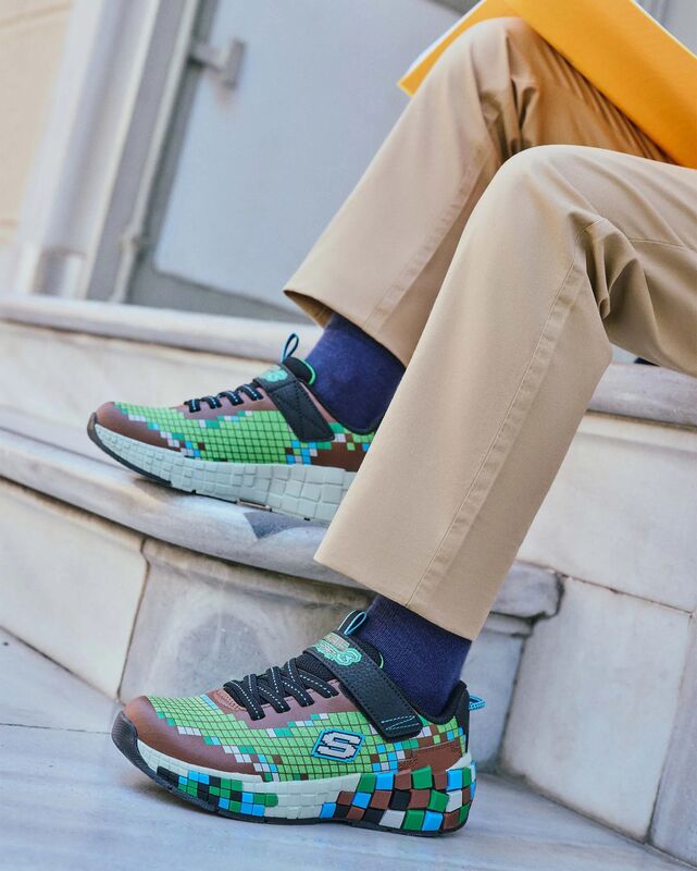 Skechers - Mega-Craft 3.0 Erkek Çocuk Kahverengi Spor Ayakkabı - 402182L