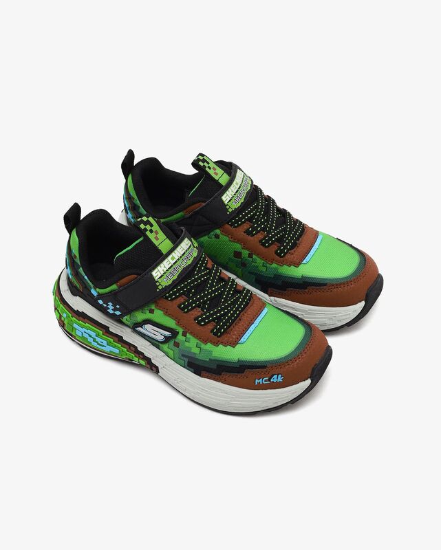 Mega-Craft 4K Erkek Çocuk Kahverengi Spor Ayakkabı - 402160L