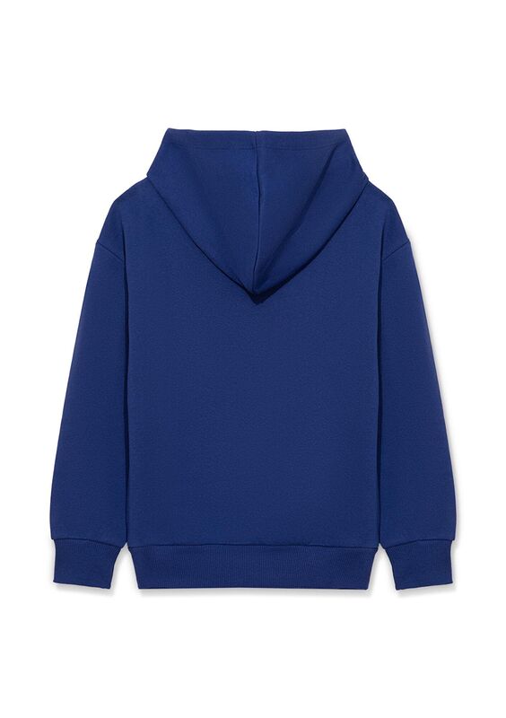 MIAV BASKILI KAPÜŞONLU SWEATSHIRT Erkek Çocuk Koyu Mavi Sweatshirt - M6S10028