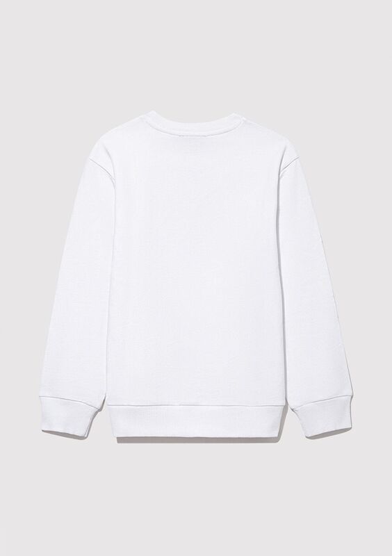 MIAV BASKILI SWEATSHIRTS Erkek Çocuk Beyaz Sweatshirt - M6610031