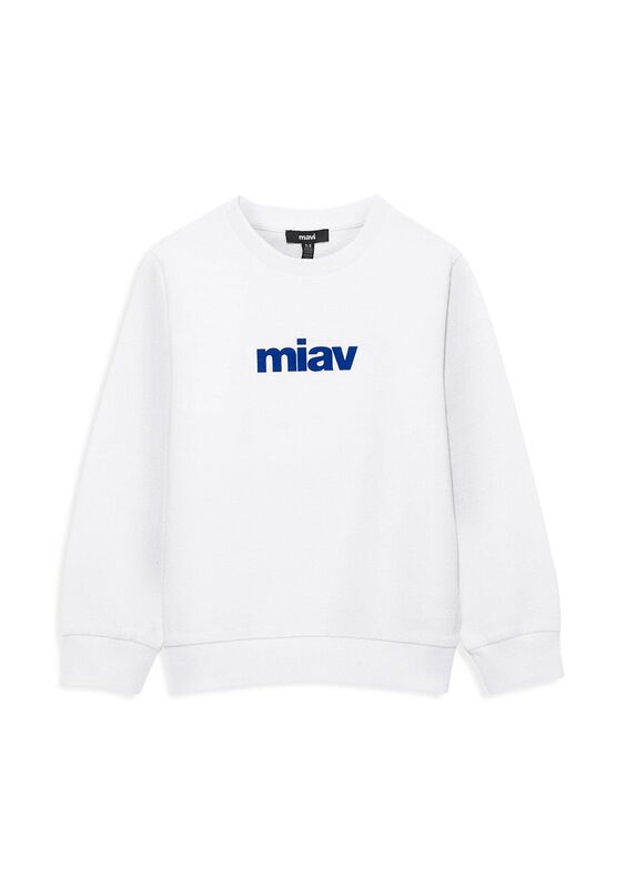 MIAV BASKILI SWEATSHIRTS Erkek Çocuk Beyaz Sweatshirt - M6610031