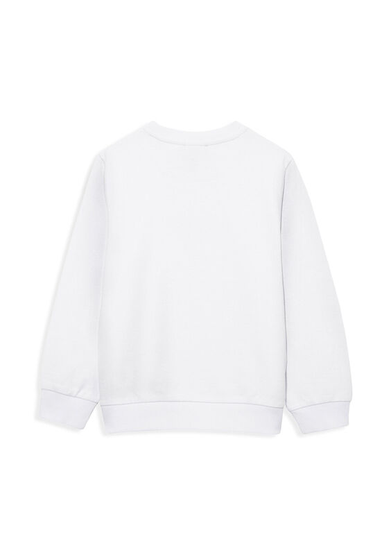 MIAV BASKILI SWEATSHIRTS Erkek Çocuk Beyaz Sweatshirt - M6610031