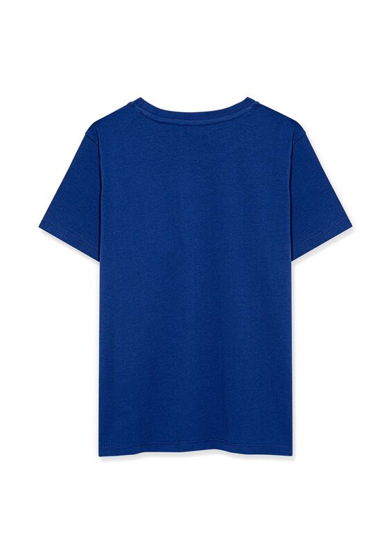 MİAV BASKILI TİŞÖRT Erkek Çocuk Koyu Mavi T-Shirt - M66332