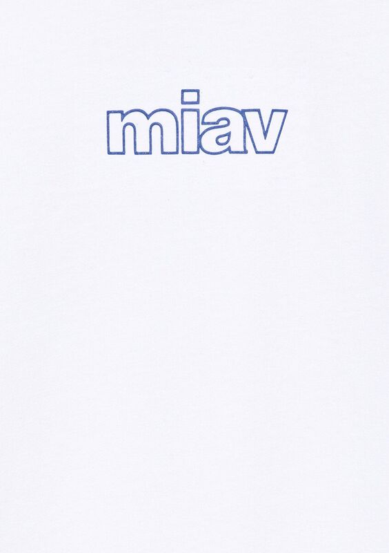 MIAV BASKILI TİŞÖRT Kız Çocuk Beyaz T-Shirt - M7610158
