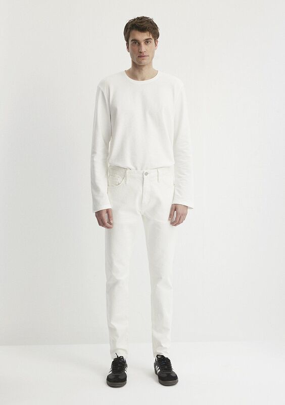 MILAN Erkek Beyaz Denim Pantolon - M00810