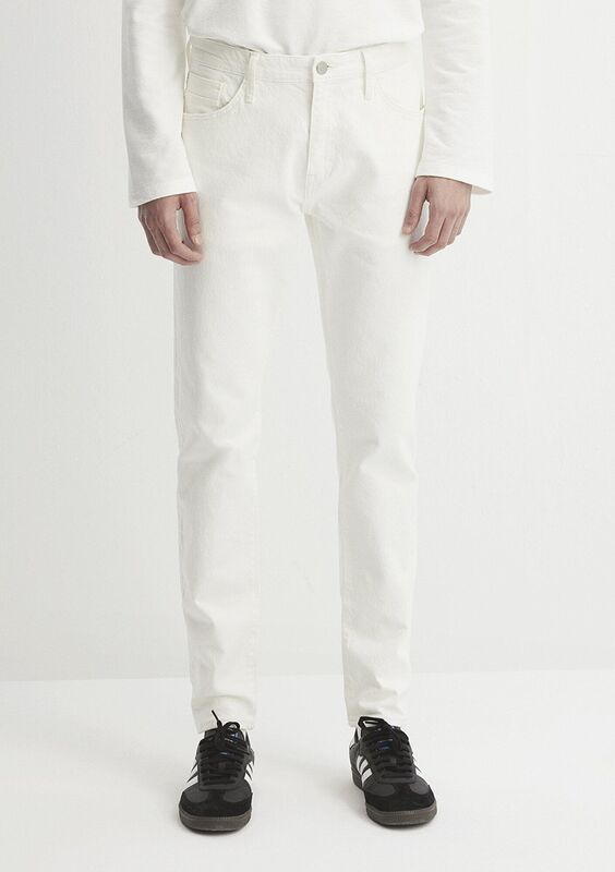 MILAN Erkek Beyaz Denim Pantolon - M00810