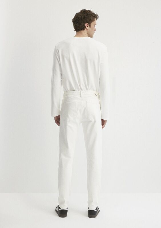 MILAN Erkek Beyaz Denim Pantolon - M00810