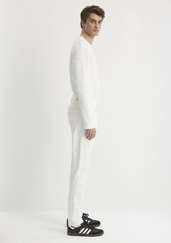 MILAN Erkek Beyaz Denim Pantolon - M00810