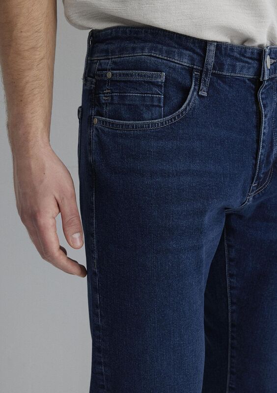 MILAN Erkek Mavi Denim Pantolon - M00810